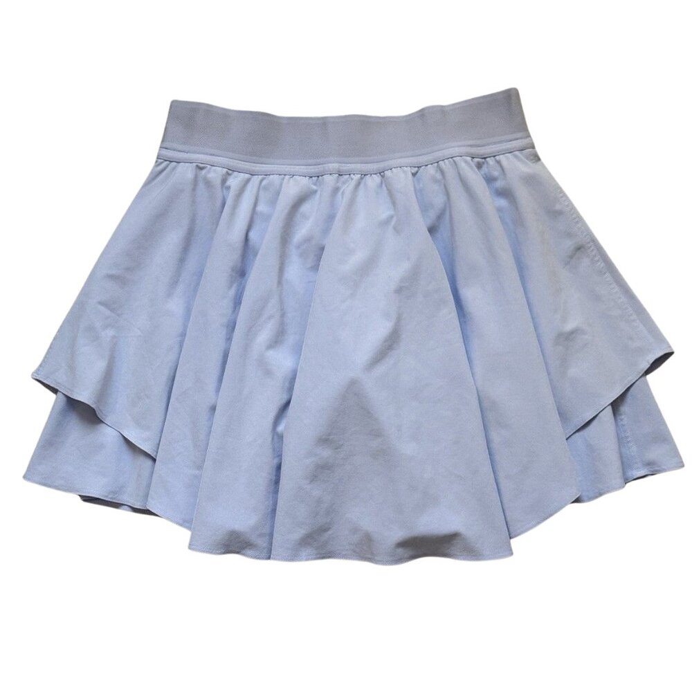 Lululemon Court Rival High Rise Skirt Skort Lilac Sz 6 Tennis Pickleball Active